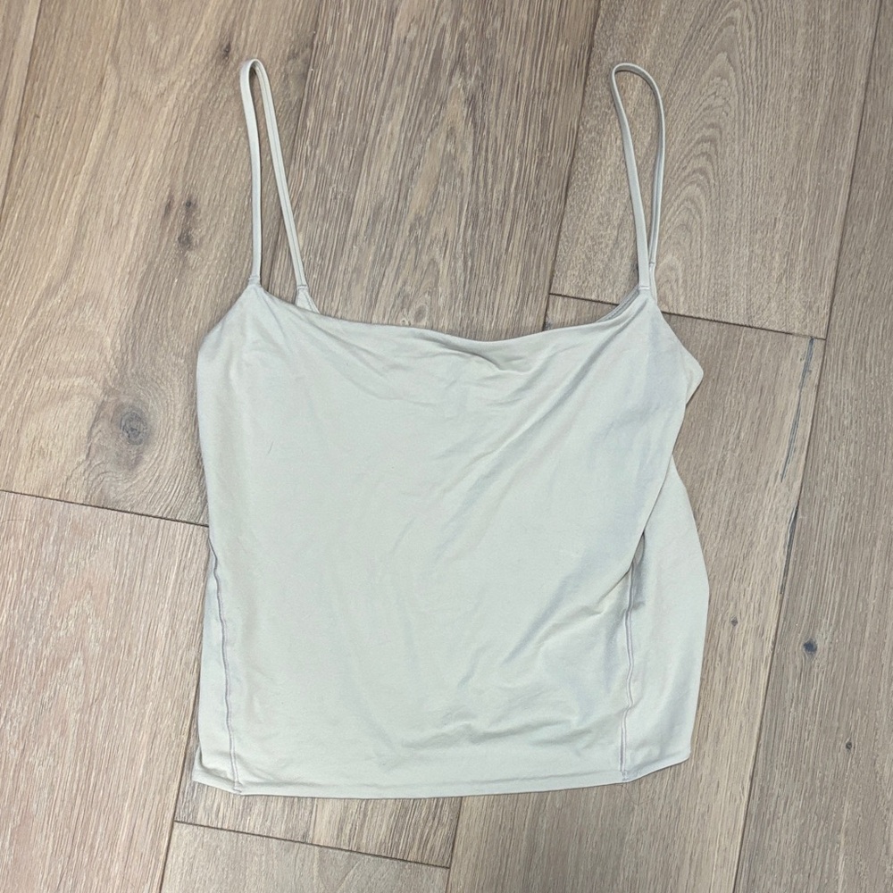 Lululemon Tan Wundermost Tank